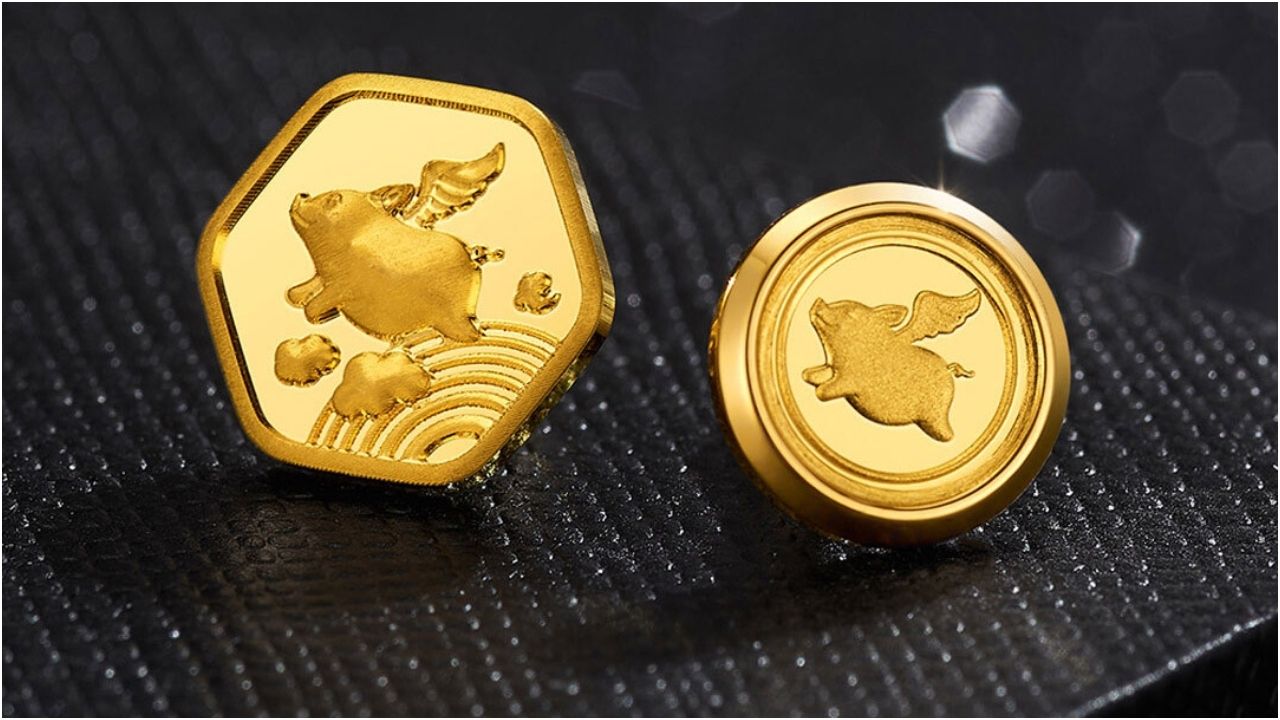 Los detalles en oro del reloj inteligente de Xiaomi