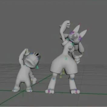 Machop y Lucario comparten los movimientos. Game Freak recicla sus Pokémon para ahorrar tiempo.