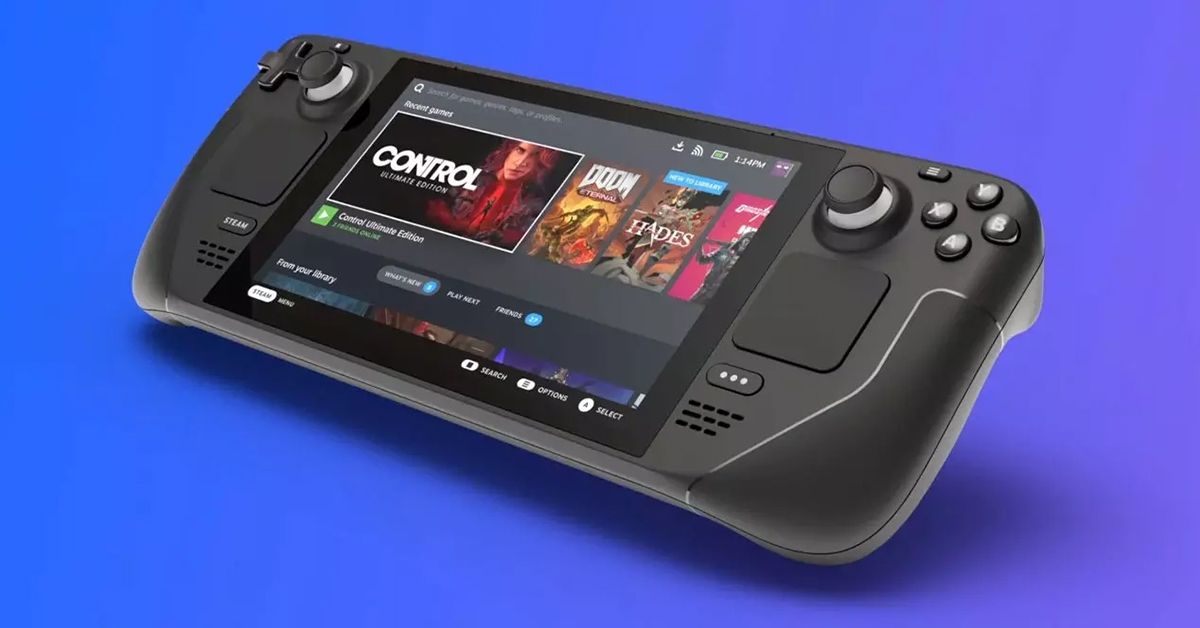 Se puede reservar un equipo desde la pagina oficial de Steam Deck.