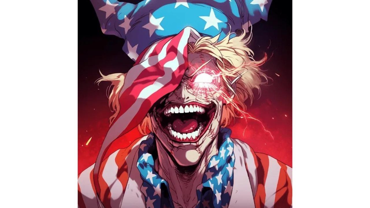 Así vería Estados Unidos como villano de animé según esta IA.