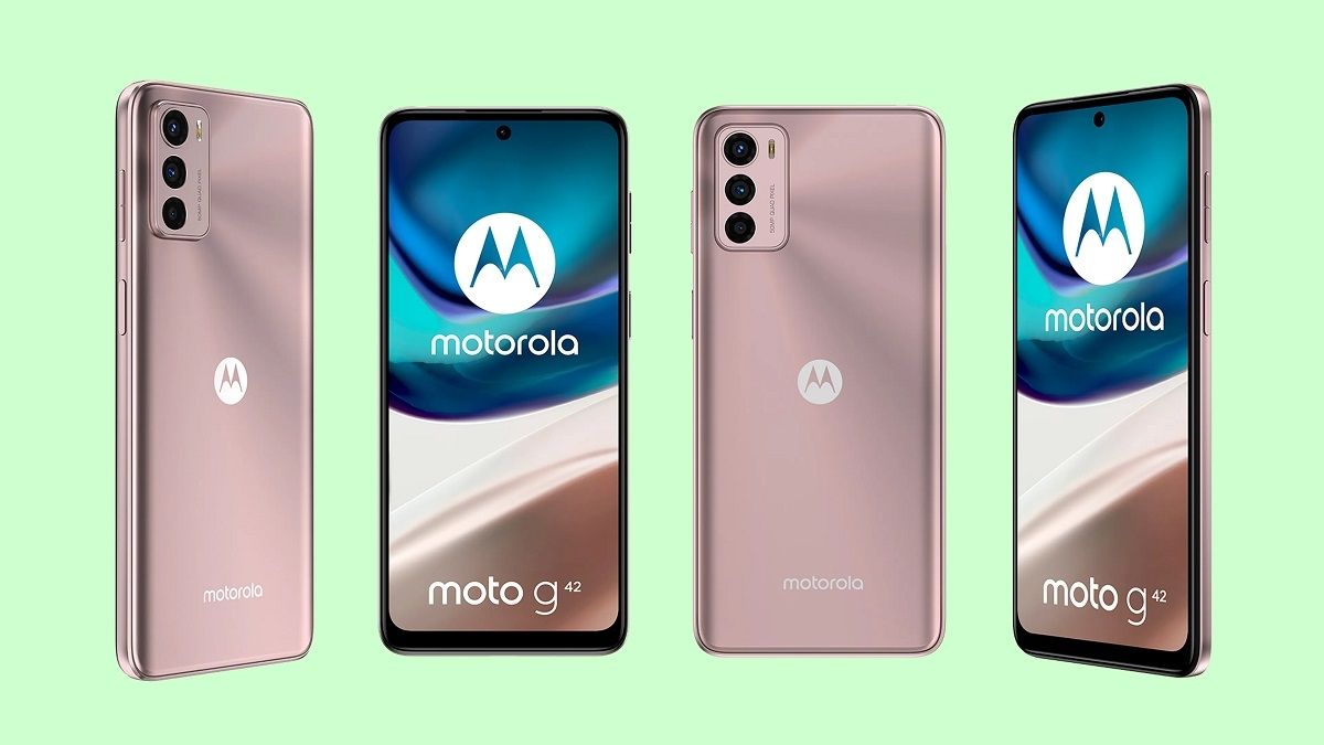 El Motorola G42 tendrá la última actualización de Android.