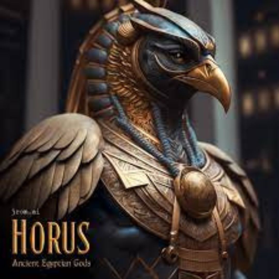Así se vería el dios egipto Horus en la actualidad según una IA.