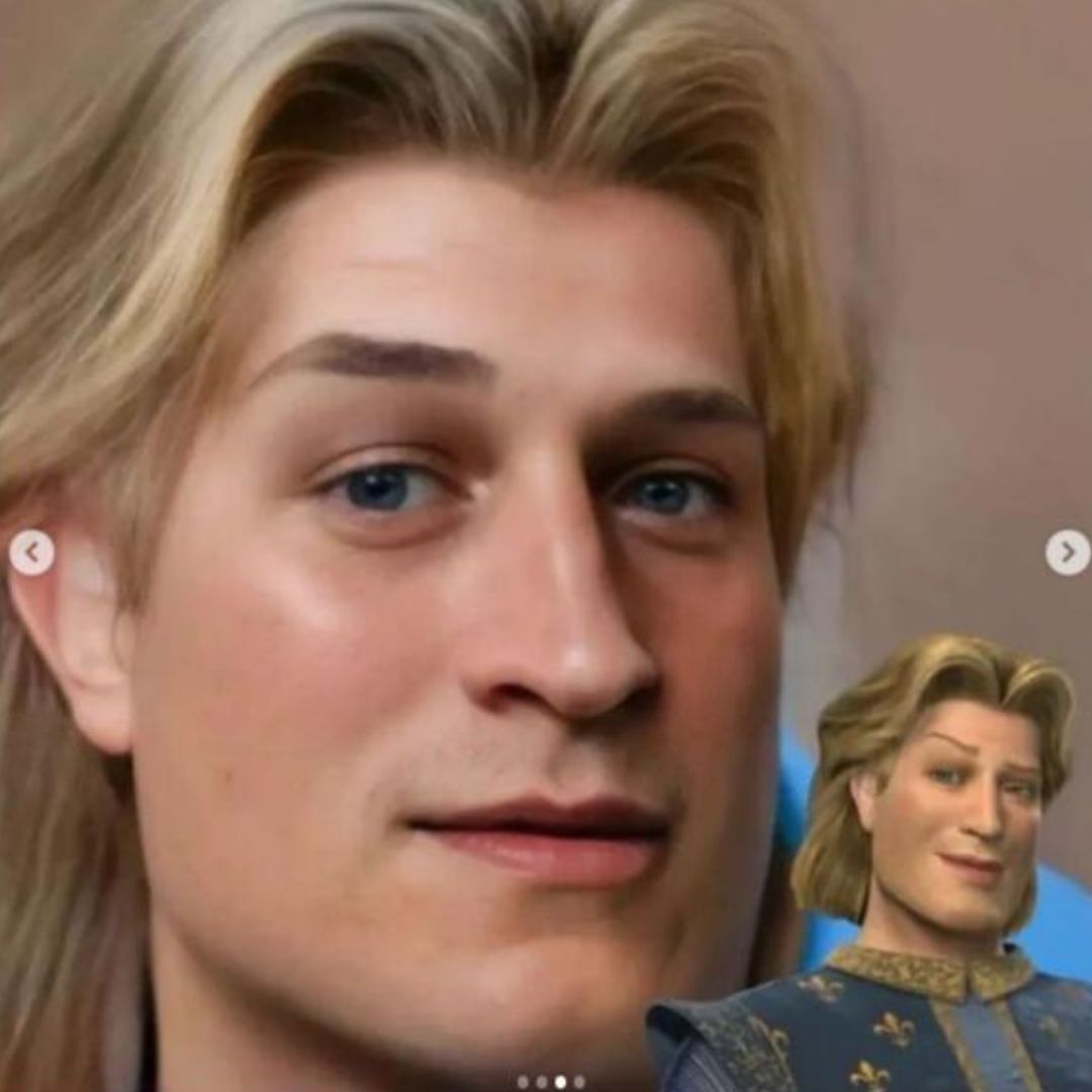 Así se vería el Principe Encantador en la vida real según esta inteligencia artificial.