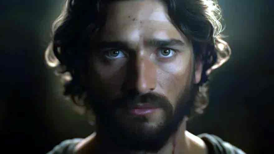 Este sería el rostro de Jesús real según una IA. El mismo es muy diferente al popularmete conocido rostro.