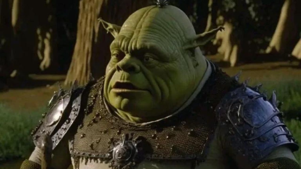 Así se vería Shrek según esta IA.