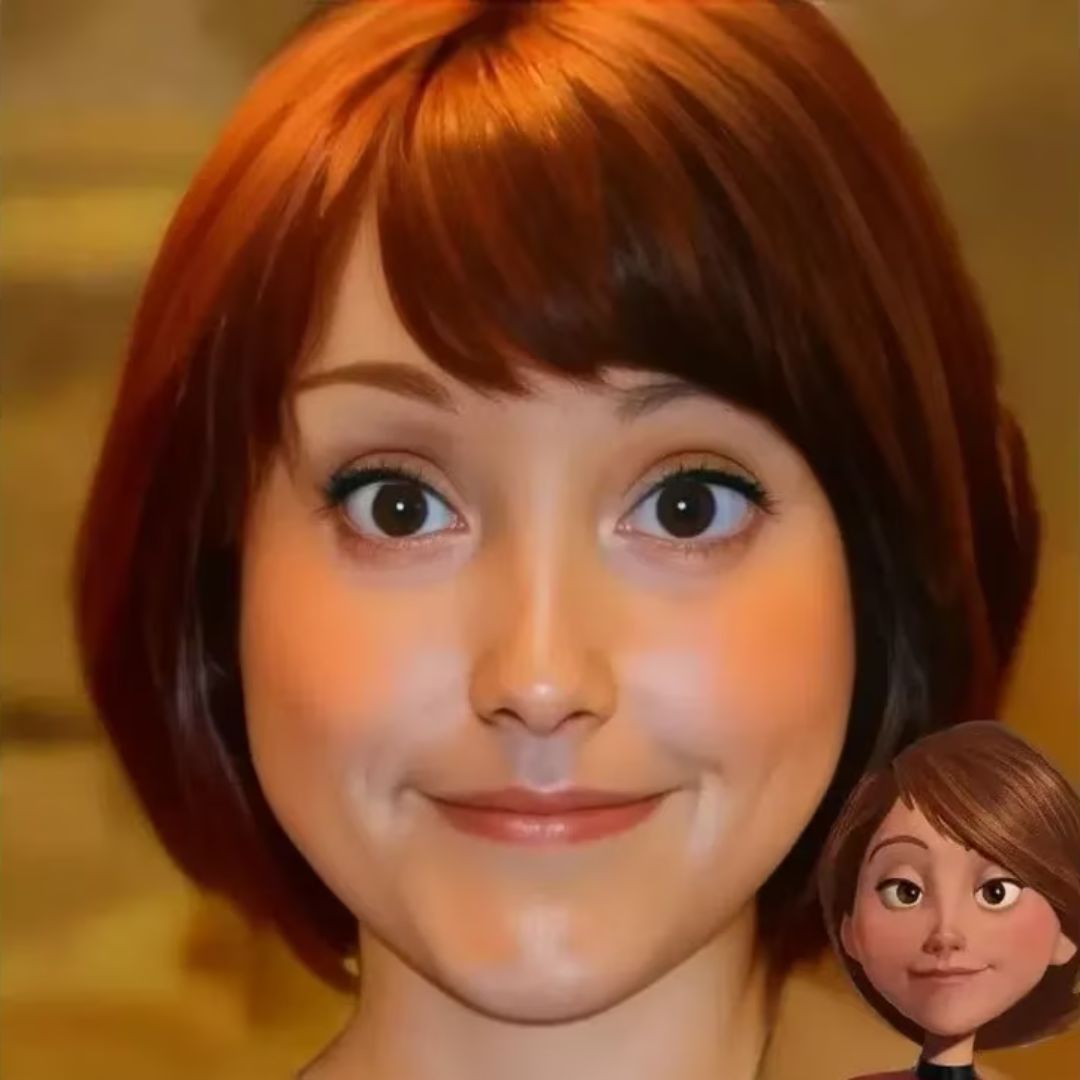 Así se vería Elastigirl como humana según esta IA.