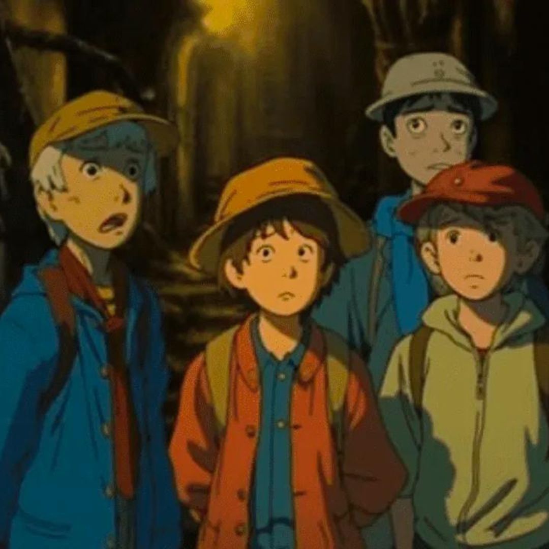 Así sería el club de los perdedores creada por Studio Ghibli, según una IA.