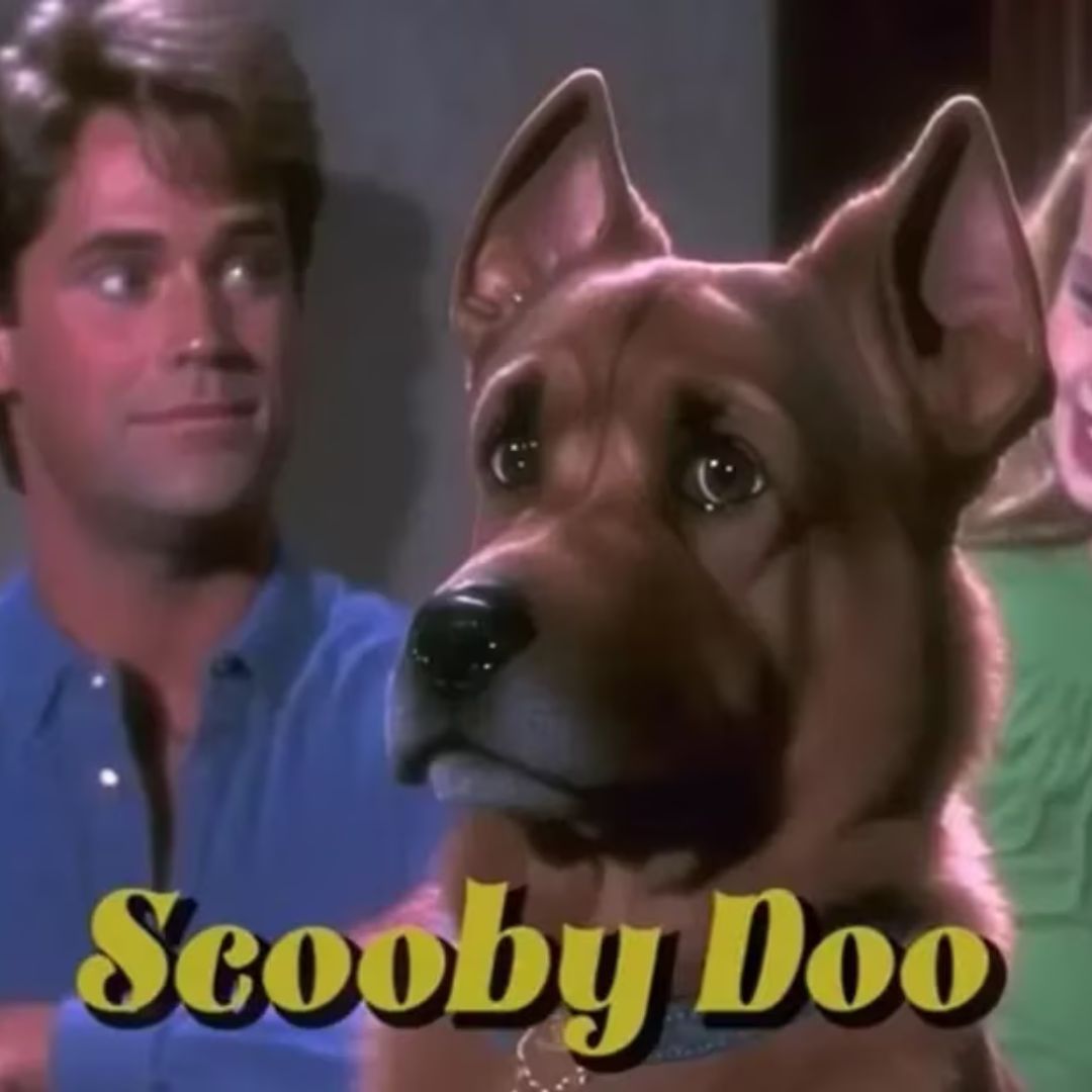 Así luciría Scooby Doo en la vida real según la IA.