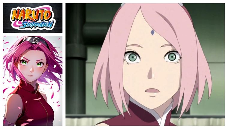 Te sorprenderás con las imágenes hiperrealistas que esta IA desarrolló para Sakura Haruno, de Naruto