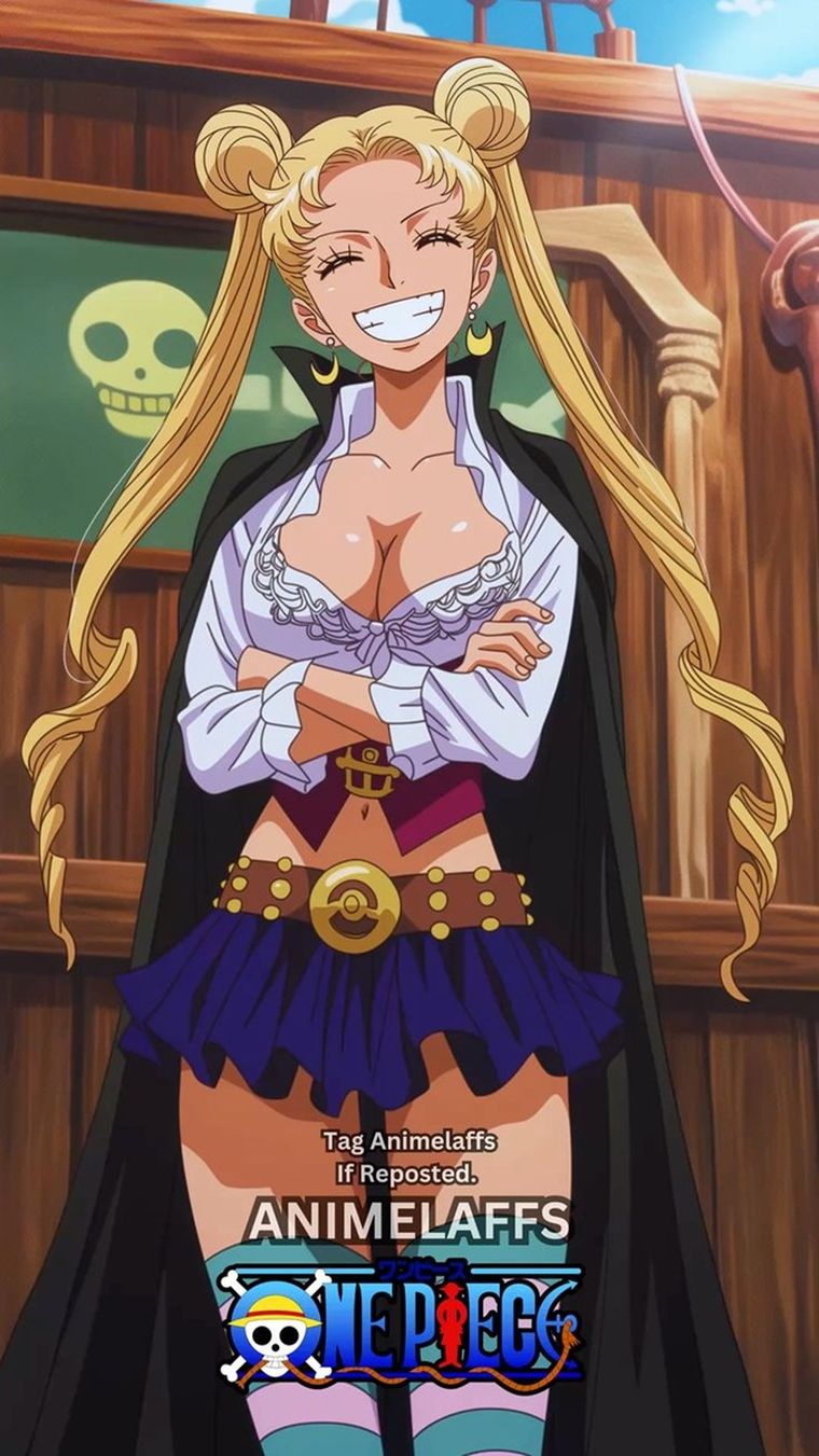 Usagi Tsukino en el mundo de One Piece. Usagi Tsukino en el mundo de One Piece.