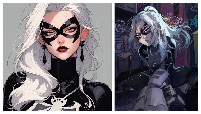 Black Cat aparece por primera vez como una hábil ladrona