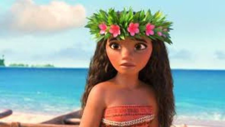 Moana fue recreada en la vida real por una inteligencia artificial.