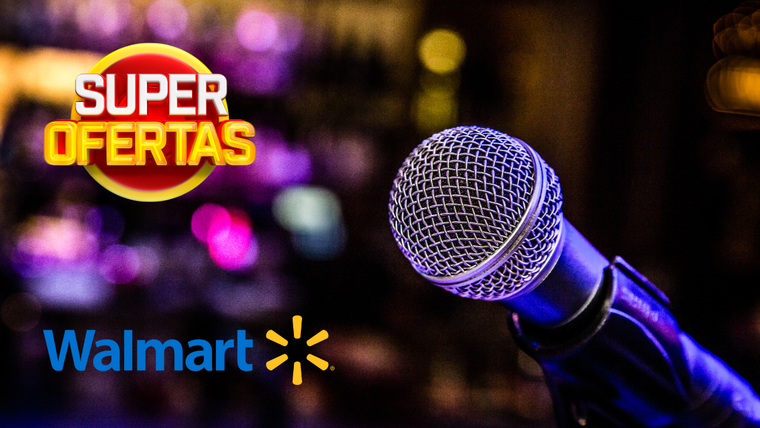 Este kareoke está en oferta por tiempo limitado en Walmart