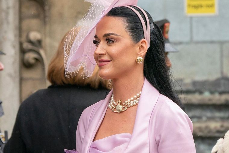 Katy Perry fue una de las protagonistas de la coronación del Rey.