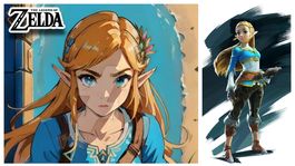 Esta IA empieza el 2024 creando la versión más bella y realista de la princesa Zelda