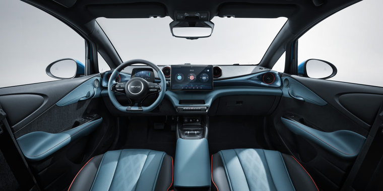 Interior del BYD Dolphin Interior del BYD Dolphin