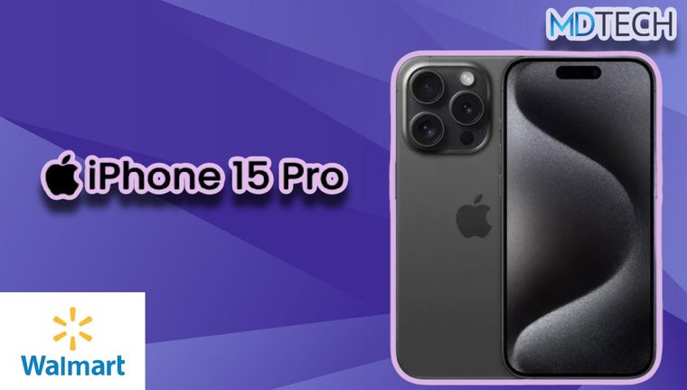 Trata de no volverte loco con la increíble oferta de Walmart para el iPhone 15 Pro