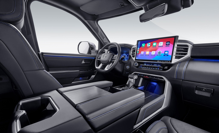 Interior del Toyota Sequoia HEV 2025 Interior del Toyota Sequoia HEV 2025