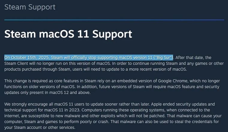 A partir de octubre de 2025, Steam aplicará una medida que obligará a muchos usuarios a actualizar sus equipos para seguir jugando. A partir de octubre de 2025, Steam aplicará una medida que obligará a muchos usuarios a actualizar sus equipos para seguir jugando.