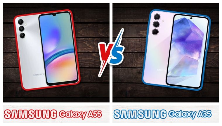 ¿Qué Samsung conviene más?: Galaxy A55 vs. Galaxy A35