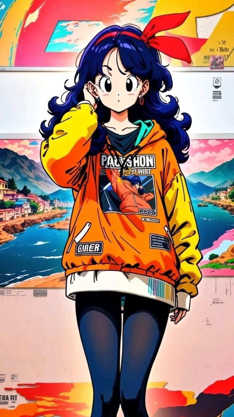 Lunch es una mujer delgada, de cabello largo, el cual cambia de color de azul a rubio según su personalidad. Lunch es una mujer delgada, de cabello largo, el cual cambia de color de azul a rubio según su personalidad.