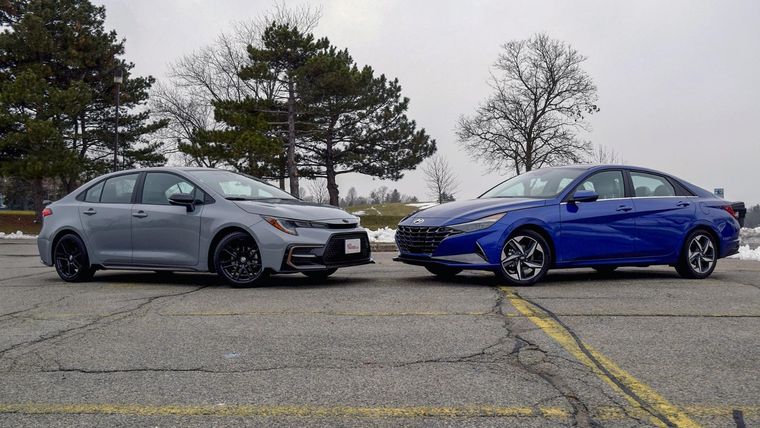 Hyundai y Toyota enfrentan sus mejores autos en este duelo