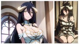 Albedo es una de las NPC más importantes de la Gran Tumba de Nazarick.