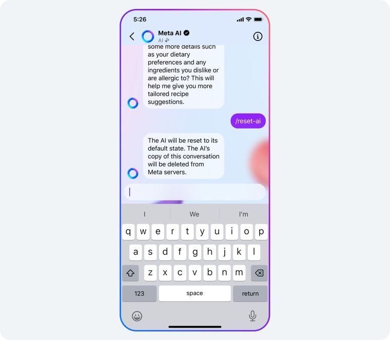 Meta AI busca acceder a la galería de fotos para generar contenido visual creativo. Meta AI busca acceder a la galería de fotos para generar contenido visual creativo.