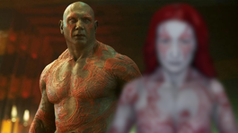 Drax de Guardianes de la Galaxia si fuera mujer