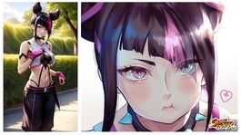 Así es la versión realista que la IA recreó para Juri, la experta peleadora de Street Fighter