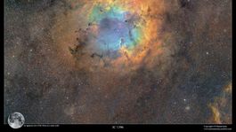 la impresionante foto de la via lactea que tomo 12 anos para que el fotografo la capturara, revelando 20 millones de estrellas