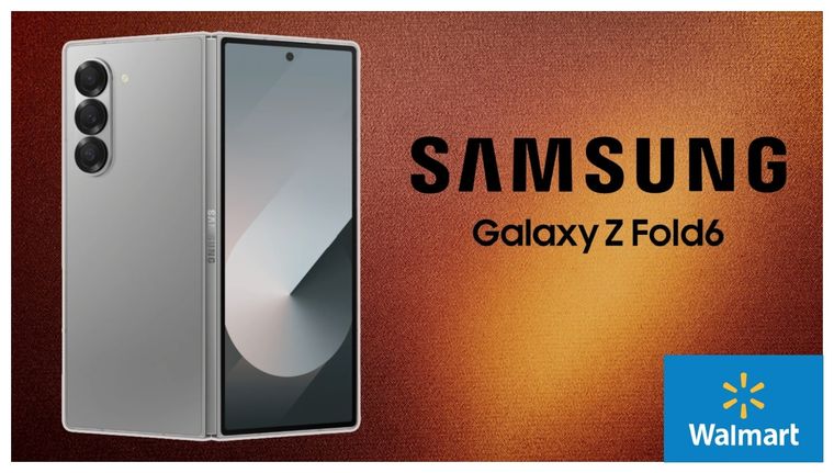 El nuevo Samsung Galaxy Z Fold6 llega a Walmart con un descuento espectacular