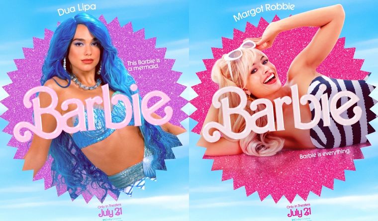 Los pósters de la película Barbie