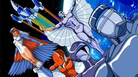 Sorceress de He-Man se transforma en un Halcón Galáctico en un increíble crossover retro