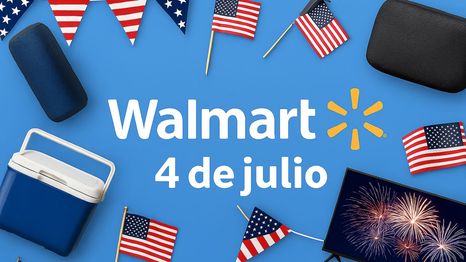 El 4 de julio ya se vive en Walmart
