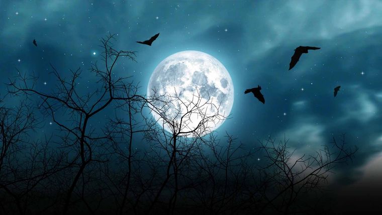 Es la primera vez que se da en 76 años que una Luna Azul coincida con la noche de los muertos