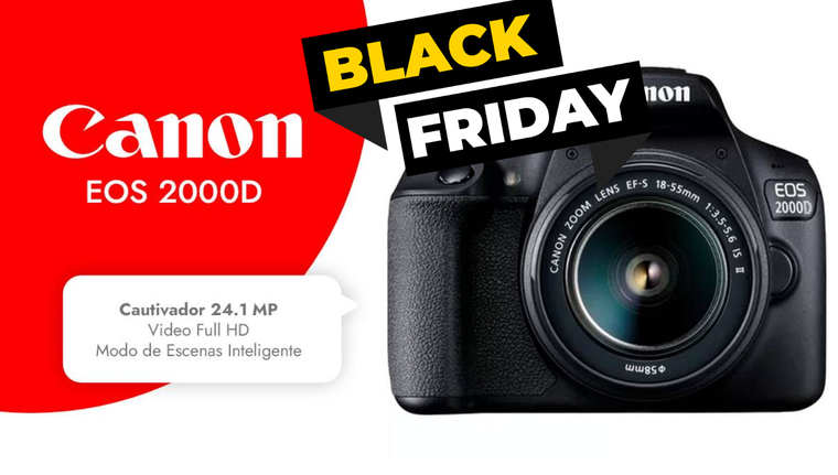La mejor cámara reflex para principiantes: Canon EOS 2000D