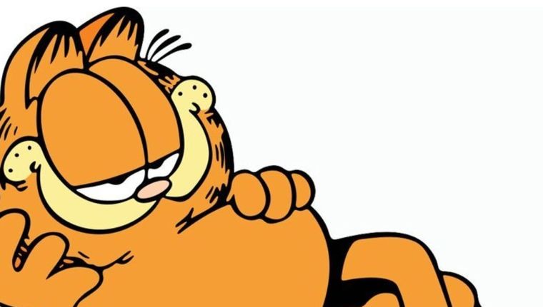 Garfield, el cómico gato animado retratado con IA