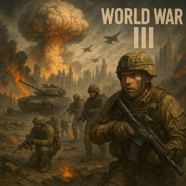 Así sería la Tercera Guerra Mundial según la IA Así sería la Tercera Guerra Mundial según la IA