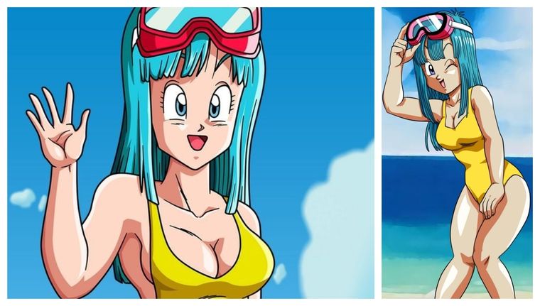 Maron aparece por primera vez en Dragon Ball Z como la novia de Krilin.