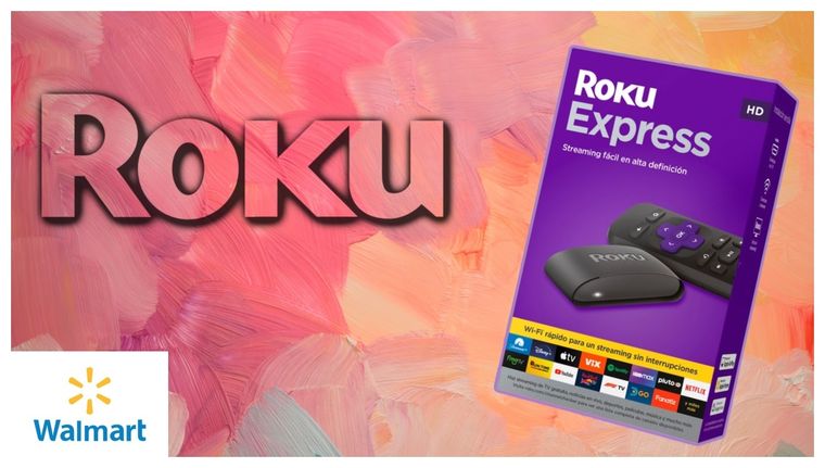 Aprovecha la mejor oferta de Walmart para comprar el Roku Express, el mejor reproductor de streaming