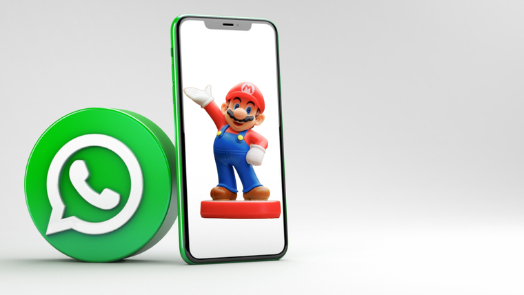 Con el modo Mario Bros tendrás un WhatsApp totalmente diferente a los demás