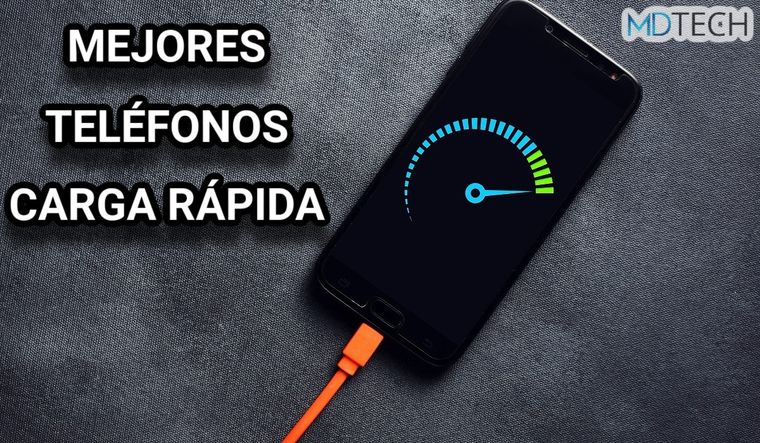 No te quedes sin batería: estos son los 3 teléfonos con mejor carga rápida del mercado