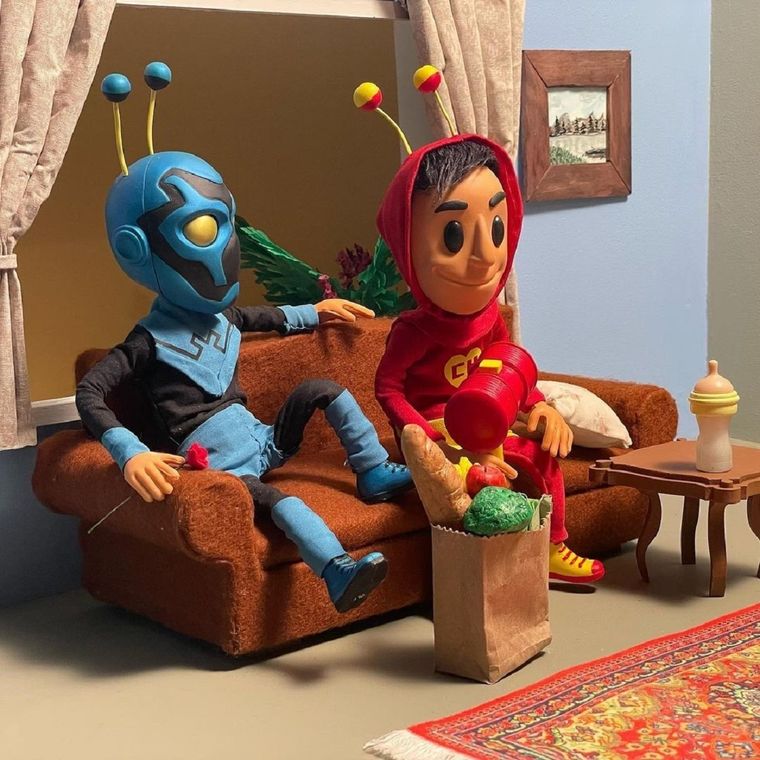 Blue Beetle y el tributo al Chapulín Colorado