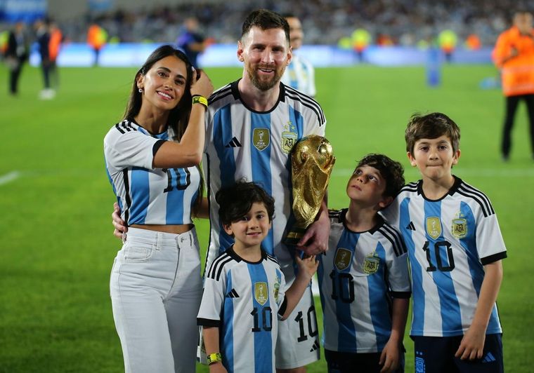 La familia Messi es una de las más queridas del deporte