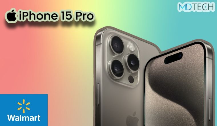 El iPhone 15 Pro llega a Walmart con el precio más bajo desde que salió a la venta