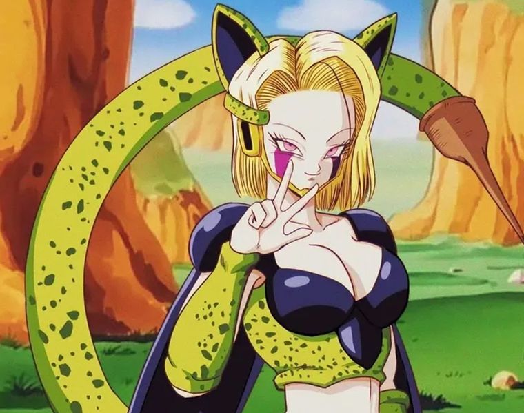 Un impresionante cosplay fusiona a Androide 18 y Cell y enciende las redes entre los fans de Dragon Ball