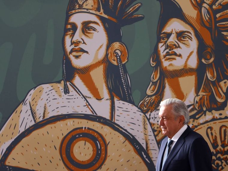 El encuentro de dos figuras históricas separadas por 500 años.