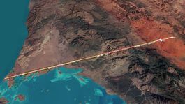 arabia proyecta una ciudad lineal de 170 km de longitud y sin automoviles