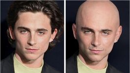 Los famosos de Hollywood si fueran calvos.